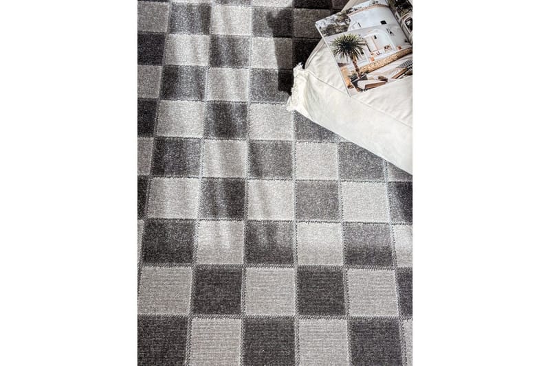 Wiltonmatta Hawaii Chess 240x240 cm, Grafit - 240x240 cm, Grafit - Textilier & mattor - Mattor - Stora mattor