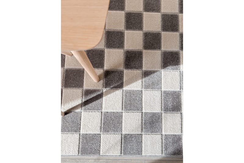 Wiltonmatta Hawaii Chess 280x280 cm, Grå - 280x280 cm, Grå - Textilier & mattor - Mattor - Utomhusmattor