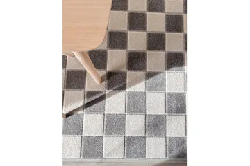 Wiltonmatta Hawaii Chess 280x280 cm, Grå - 280x280 cm, Grå - Textilier & mattor - Mattor - Stora mattor