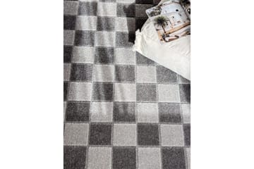 Wiltonmatta Hawaii Chess 280x280 cm, Grafit - 280x280 cm, Grafit - Textilier & mattor - Mattor - Stora mattor