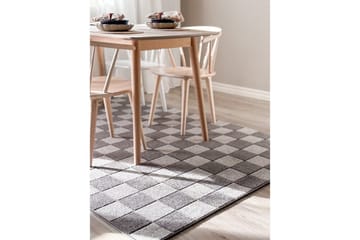 Wiltonmatta Hawaii Chess 280x280 cm, Grafit - 280x280 cm, Grafit - Textilier & mattor - Mattor - Stora mattor