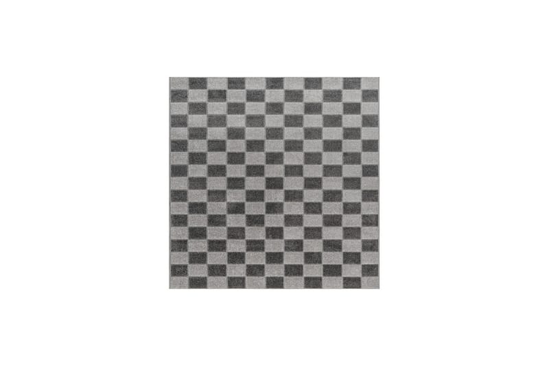 Wiltonmatta Hawaii Chess 280x280 cm, Grafit - 280x280 cm, Grafit - Textilier & mattor - Mattor - Utomhusmattor