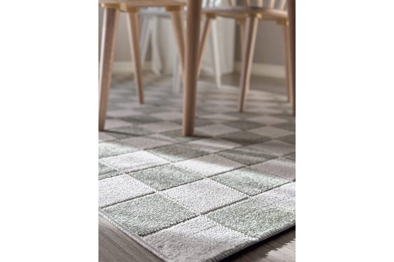 Wiltonmatta Hawaii Chess 280x280 cm, Grön - 280x280 cm, Grön - Textilier & mattor - Mattor - Utomhusmattor