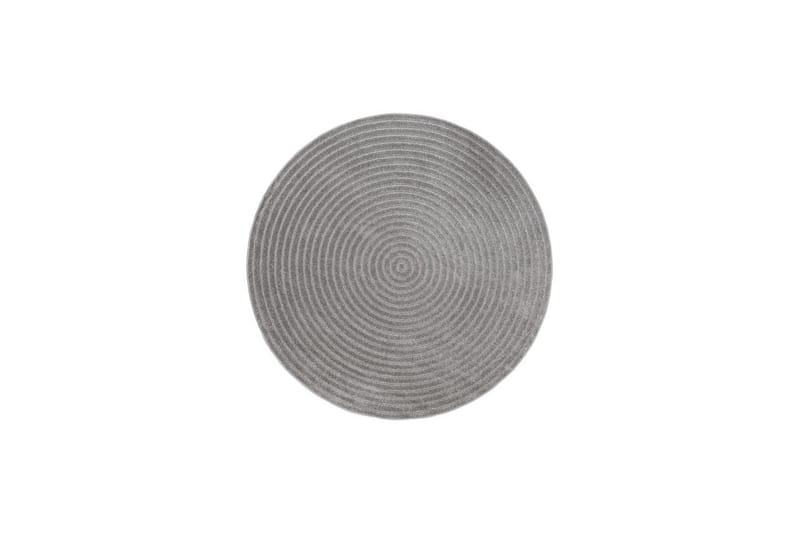 Wiltonmatta Hawaii Circle 200x200 cm, Grå, 200x200 cm, Grå
