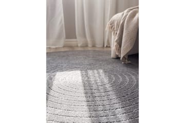 Wiltonmatta Hawaii Circle 240x240 cm, Grafit - 240x240 cm, Grafit - Textilier & mattor - Mattor - Stora mattor
