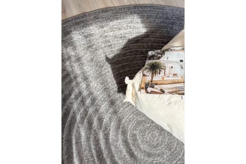 Wiltonmatta Hawaii Circle 240x240 cm, Grafit - 240x240 cm, Grafit - Textilier & mattor - Mattor - Stora mattor