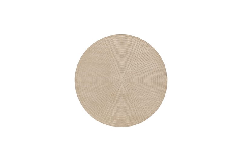 Wiltonmatta Hawaii Circle 280x280 cm, Linne - 280x280 cm, Linne - Textilier & mattor - Mattor - Utomhusmattor