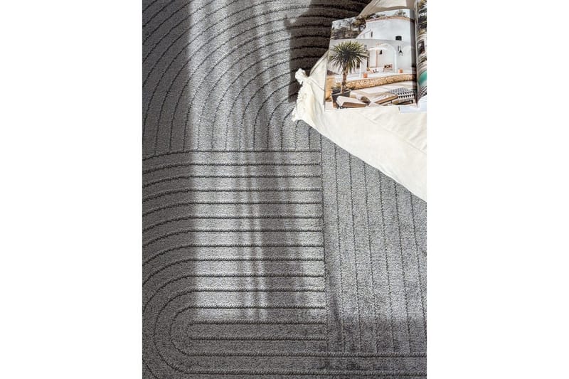 Wiltonmatta Hawaii Shape 160x230 cm, Grå - 160x230 cm, Grå - Textilier & mattor - Mattor - Utomhusmattor