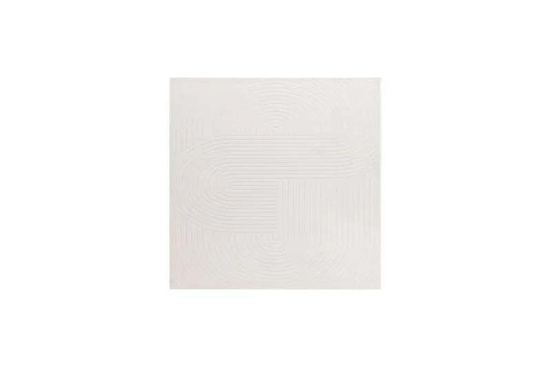 Wiltonmatta Hawaii Shape 200x200 cm, Creme - 200x200 cm, Creme - Textilier & mattor - Mattor - Utomhusmattor