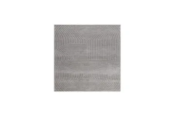 Wiltonmatta Hawaii Shape 200x200 cm, Grå