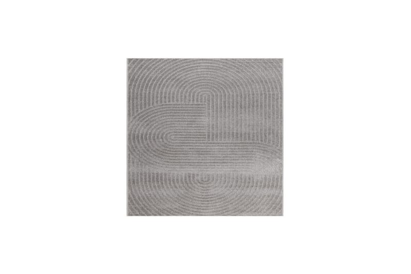 Wiltonmatta Hawaii Shape 200x200 cm, Grå - 200x200 cm, Grå - Textilier & mattor - Mattor - Utomhusmattor