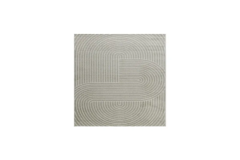 Wiltonmatta Hawaii Shape 200x200 cm, Grön - 200x200 cm, Grön - Textilier & mattor - Mattor - Utomhusmattor