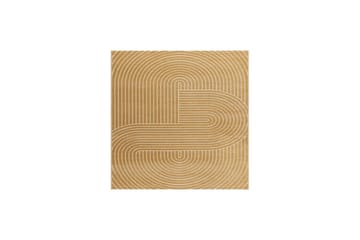 Wiltonmatta Hawaii Shape 200x200 cm, Gul