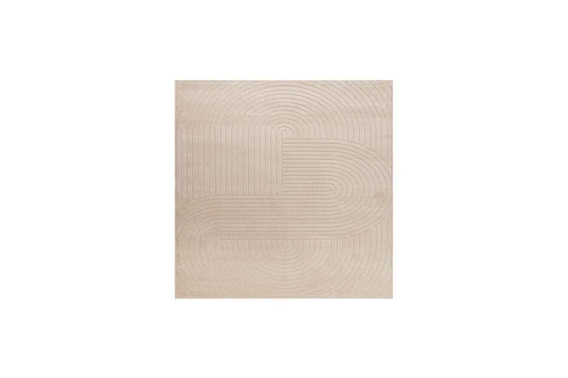 Wiltonmatta Hawaii Shape 200x200 cm, Linne - 200x200 cm, Linne - Textilier & mattor - Mattor - Stora mattor