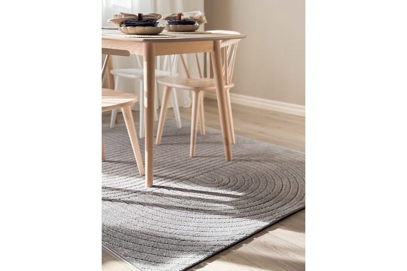 Wiltonmatta Hawaii Shape 240x240 cm, Grå - 240x240 cm, Grå - Textilier & mattor - Mattor - Stora mattor