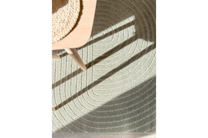 Wiltonmatta Hawaii Shape 240x240 cm, Grön - 240x240 cm, Grön - Textilier & mattor - Mattor - Utomhusmattor