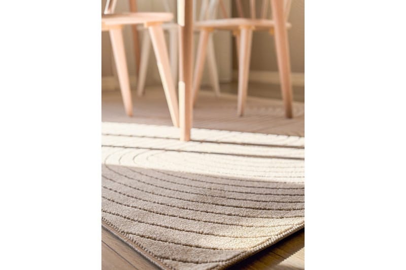 Wiltonmatta Hawaii Shape 240x240 cm, Linne - 240x240 cm, Linne - Textilier & mattor - Mattor - Utomhusmattor