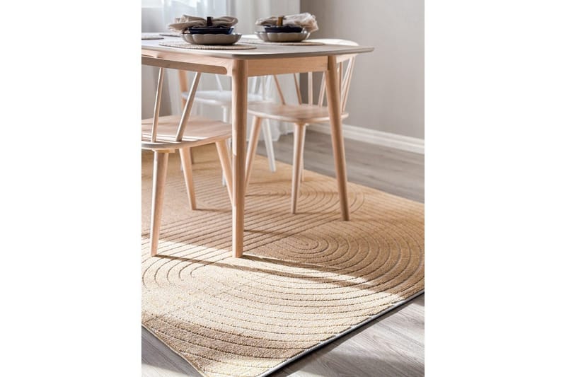 Wiltonmatta Hawaii Shape 240x340 cm, Gul - 240x340 cm, Gul - Textilier & mattor - Mattor - Utomhusmattor