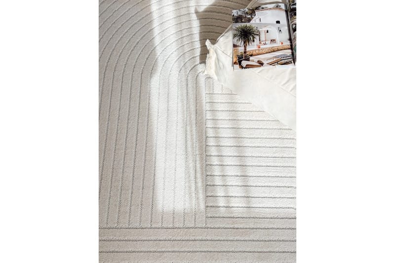 Wiltonmatta Hawaii Shape 280x280 cm, Creme - 280x280 cm, Creme - Textilier & mattor - Mattor - Utomhusmattor