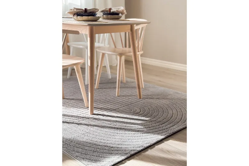 Wiltonmatta Hawaii Shape 280x280 cm, Grå - 280x280 cm, Grå - Textilier & mattor - Mattor - Utomhusmattor