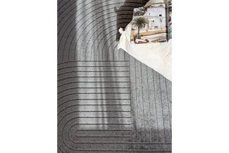 Wiltonmatta Hawaii Shape 280x280 cm, Grå - 280x280 cm, Grå - Textilier & mattor - Mattor - Utomhusmattor