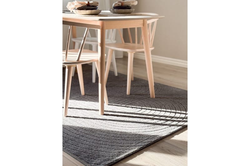 Wiltonmatta Hawaii Shape 280x280 cm, Grafit - 280x280 cm, Grafit - Textilier & mattor - Mattor - Utomhusmattor