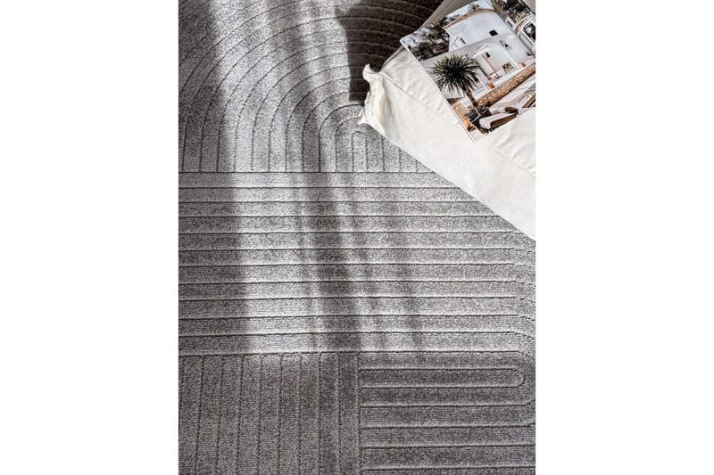 Wiltonmatta Hawaii Shape 280x280 cm, Grafit - 280x280 cm, Grafit - Textilier & mattor - Mattor - Utomhusmattor