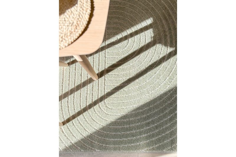 Wiltonmatta Hawaii Shape 280x280 cm, Grön - 280x280 cm, Grön - Textilier & mattor - Mattor - Utomhusmattor