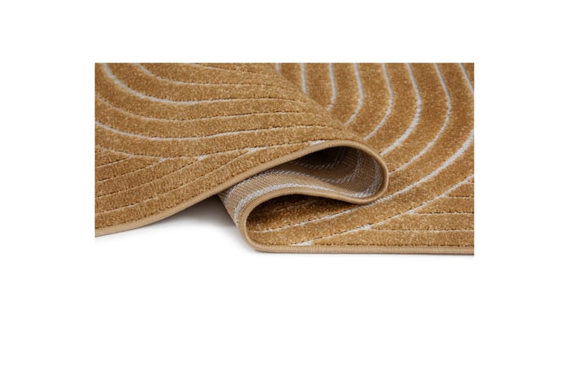 Wiltonmatta Hawaii Shape 280x280 cm, Gul - 280x280 cm, Gul - Textilier & mattor - Mattor - Utomhusmattor