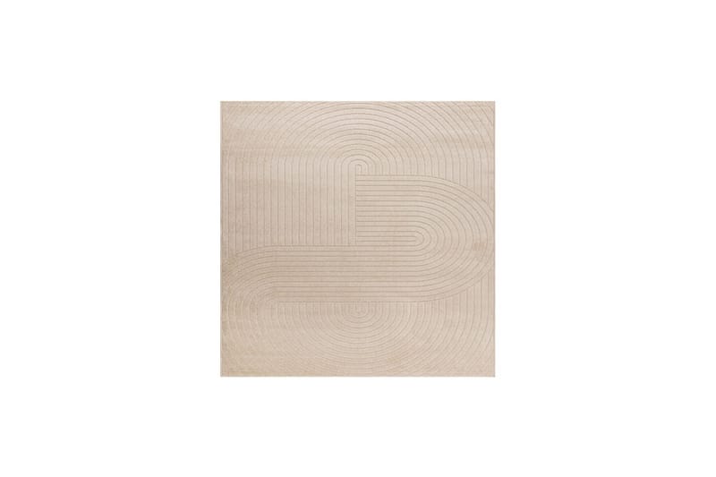 Wiltonmatta Hawaii Shape 280x280 cm, Linne - 280x280 cm, Linne - Textilier & mattor - Mattor - Utomhusmattor