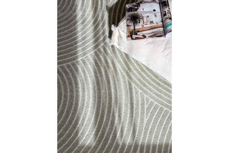 Wiltonmatta Hawaii Trend 200x200 cm, Grön - 200x200 cm, Grön - Textilier & mattor - Mattor - Utomhusmattor