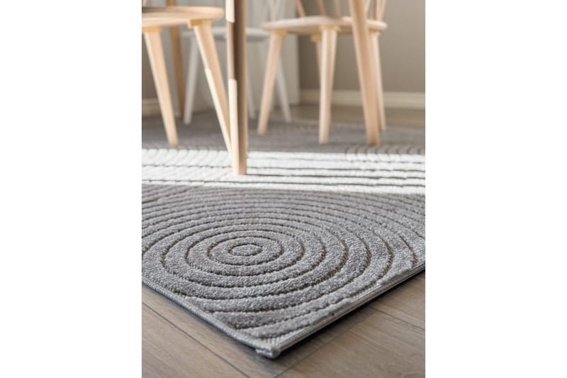 Wiltonmatta Hawaii Trend 240x240 cm, Grå - 240x240 cm, Grå - Textilier & mattor - Mattor - Utomhusmattor