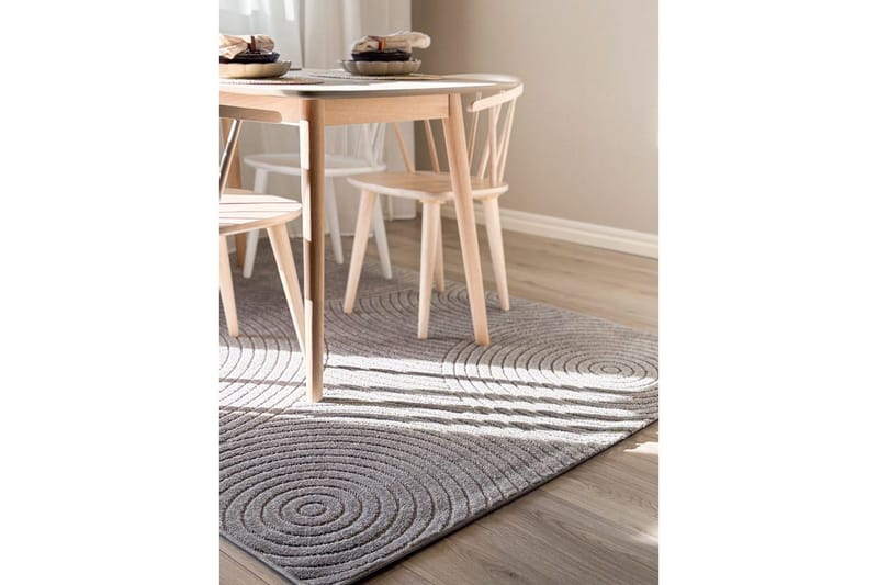 Wiltonmatta Hawaii Trend 240x240 cm, Grå - 240x240 cm, Grå - Textilier & mattor - Mattor - Utomhusmattor