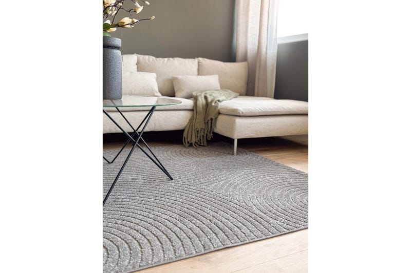 Wiltonmatta Hawaii Trend 240x240 cm, Grå - 240x240 cm, Grå - Textilier & mattor - Mattor - Utomhusmattor