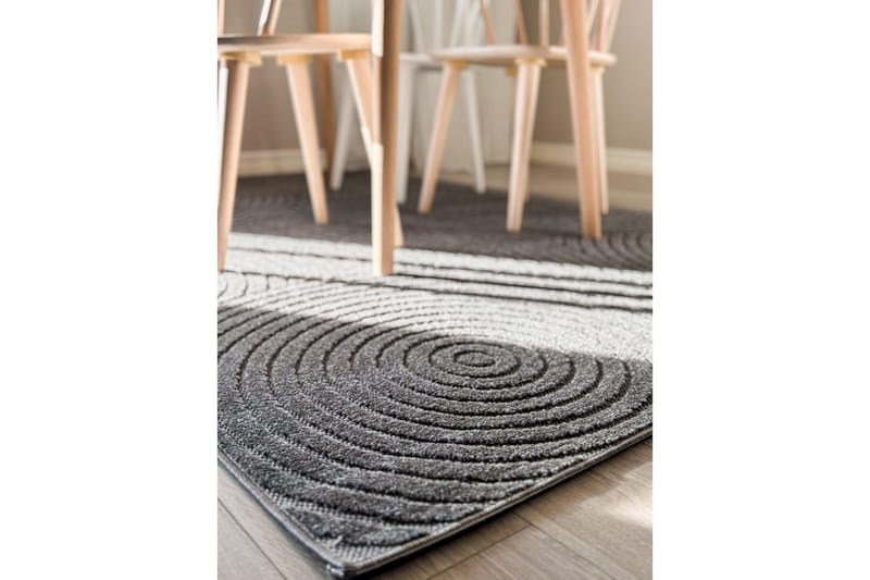 Wiltonmatta Hawaii Trend 240x240 cm, Grafit - 240x240 cm, Grafit - Textilier & mattor - Mattor - Stora mattor