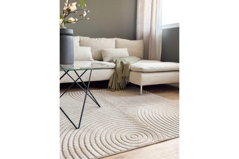 Wiltonmatta Hawaii Trend 240x340 cm, Linne - 240x340 cm, Linne - Textilier & mattor - Mattor - Utomhusmattor