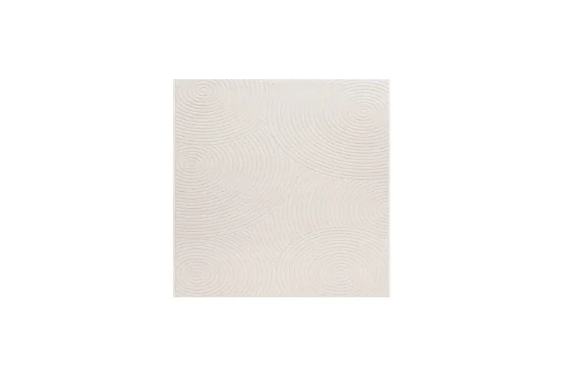 Wiltonmatta Hawaii Trend 280x280 cm, Creme, 280x280 cm, Creme