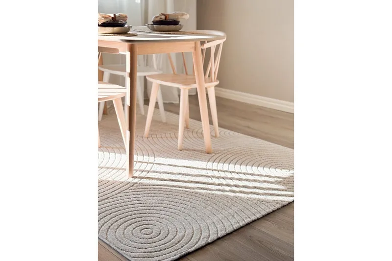 Wiltonmatta Hawaii Trend 280x280 cm, Creme - 280x280 cm, Creme - Textilier & mattor - Mattor - Stora mattor