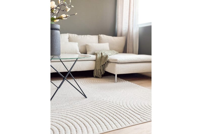 Wiltonmatta Hawaii Trend 280x280 cm, Creme - 280x280 cm, Creme - Textilier & mattor - Mattor - Utomhusmattor