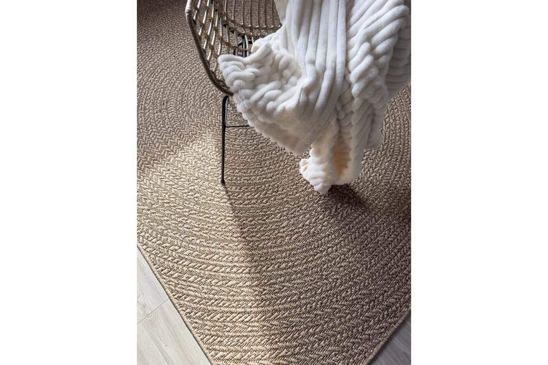 Wiltonmatta Natural Circle 160x230 cm - 160x230 cm - Textilier & mattor - Mattor - Utomhusmattor