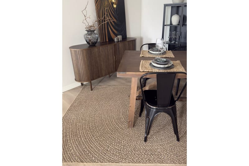 Wiltonmatta Natural Circle 200x290 cm - 200x290 cm - Textilier & mattor - Mattor - Utomhusmattor