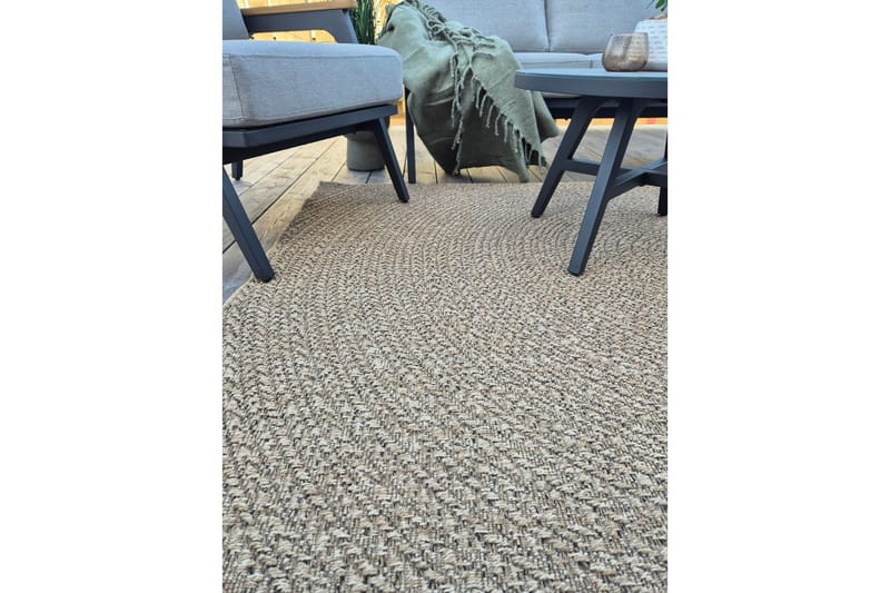 Wiltonmatta Natural Circle 200x290 cm - 200x290 cm - Textilier & mattor - Mattor - Utomhusmattor
