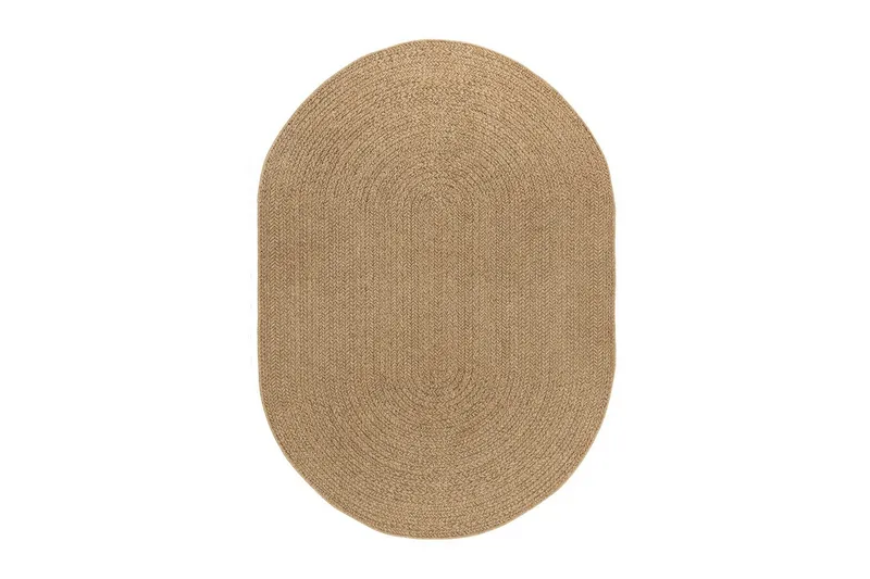 Wiltonmatta Natural Frame Oval 200x290 cm, 200x290 cm
