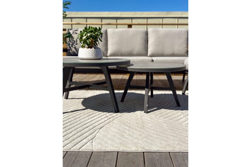 Wiltonmatta Orlando Modern 240x340 cm, Grå - 240x340 cm, Grå - Textilier & mattor - Mattor - Utomhusmattor