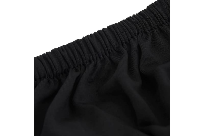 beBasic Sofföverdrag med stretch svart polyesterjersey - Sofföverdrag