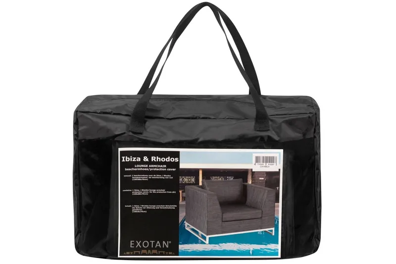 Morte Fåtöljöverdrag 30x45 cm, Svart