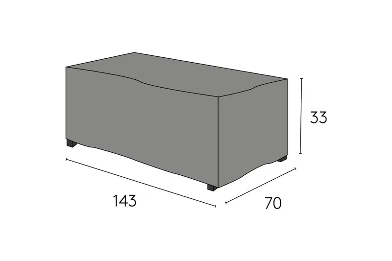 Möbelskydd Bord Hillerstorp Skagenäs Svart