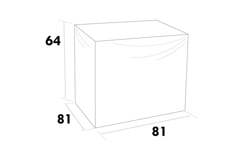 Möbelskydd Fåtfölj Hillerstorp Oxelunda Hörndel Svart