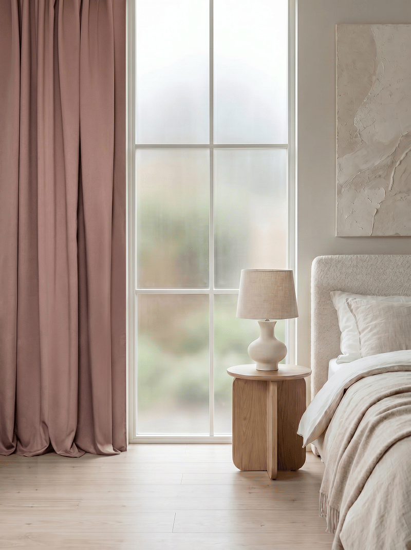 Mörkläggningsgardin Klara 140x250 cm - Taupe - Textilier & mattor - Gardiner & gardinupphängning