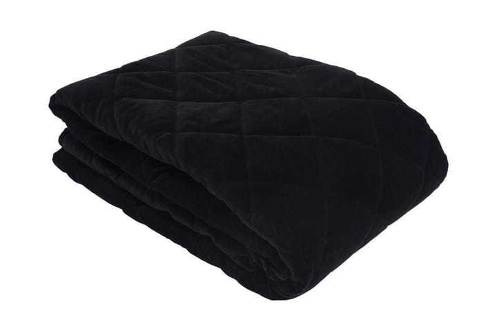 ANA Överkast 140x260 cm Svart - Sängkläder - Överkast